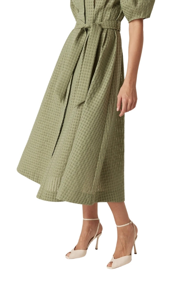 Alana Midi Dress - Olive