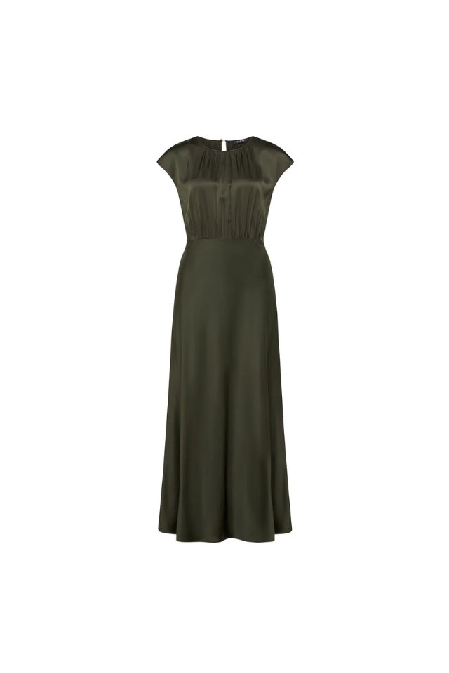 Muse Dress - Dark Green