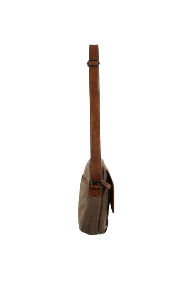 Canvas Cross Body Bag