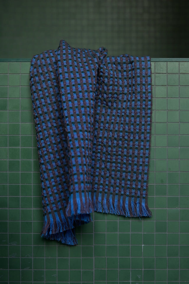 Aalto Hand Towel - Cerulean/Multi