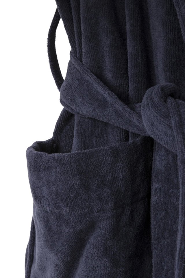 Velour Cotton Robe - Night