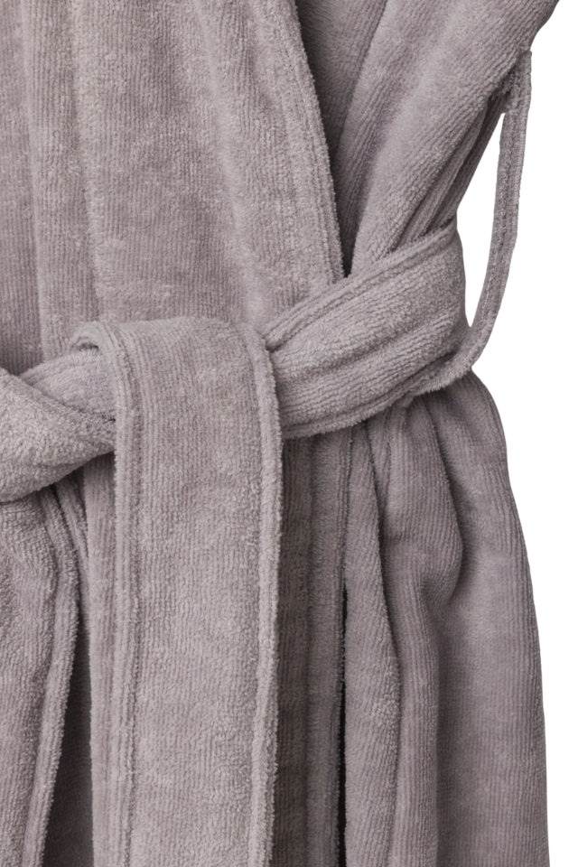 Velour Cotton Robe - Pansy