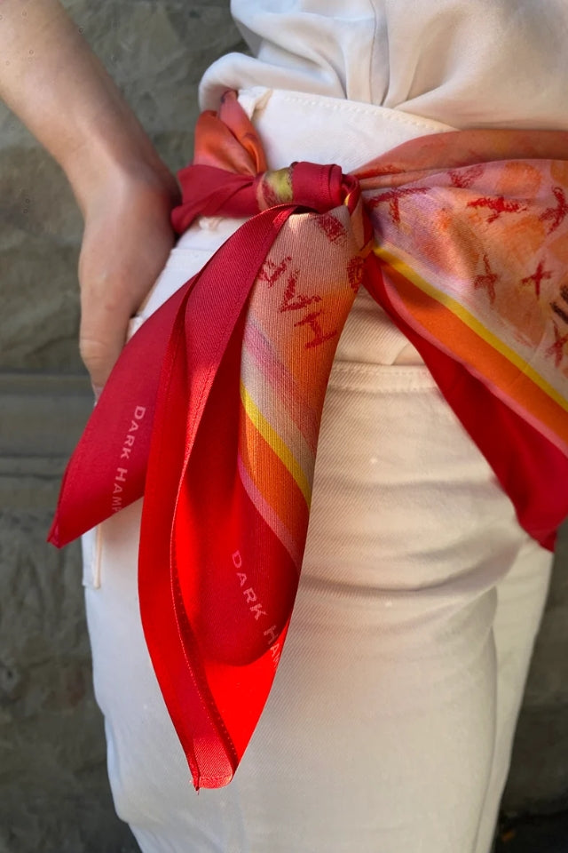 The DH x Jackie Green Sweet As Silk Scarf