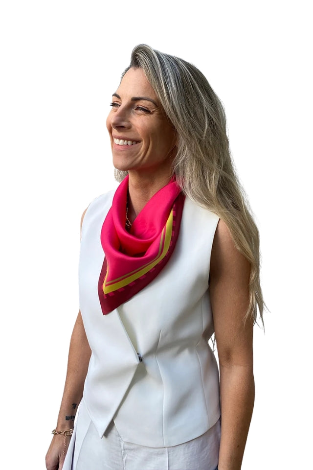 The Carter Petite Sik Scarf