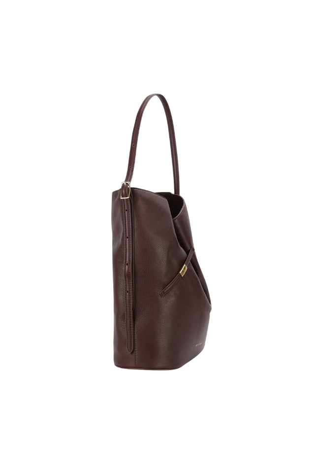 Clippity Tote - Dark Cherry