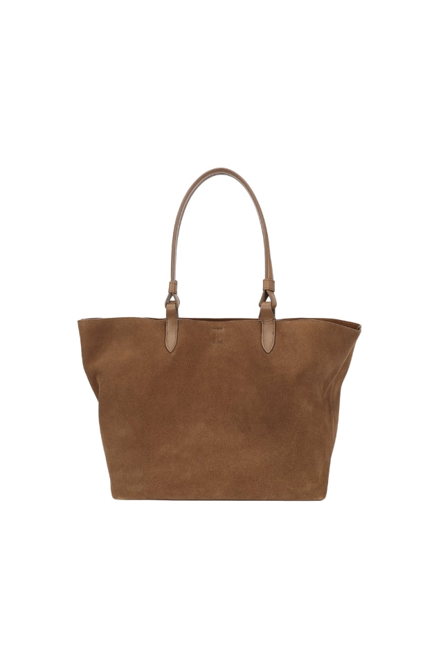 Large Bandit Tote - Hazel Suede