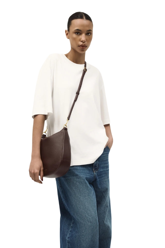Medium Sling Bag - Dark Cherry
