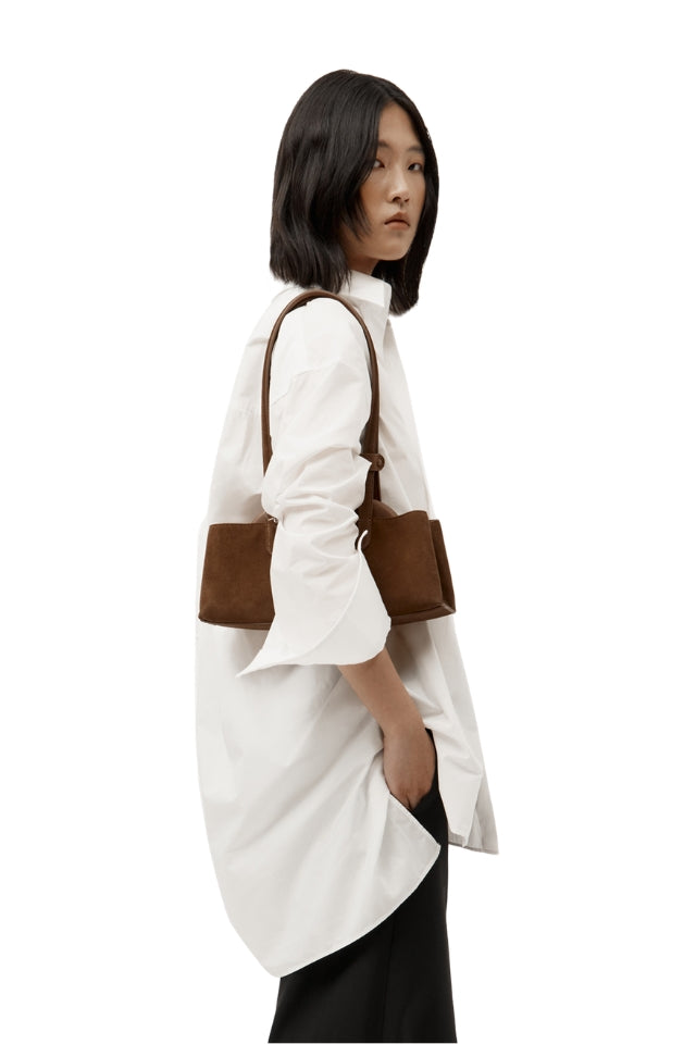 Mini Vault Tote - Hazel Suede