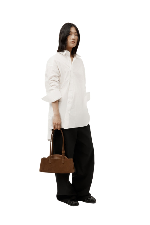 Mini Vault Tote - Hazel Suede