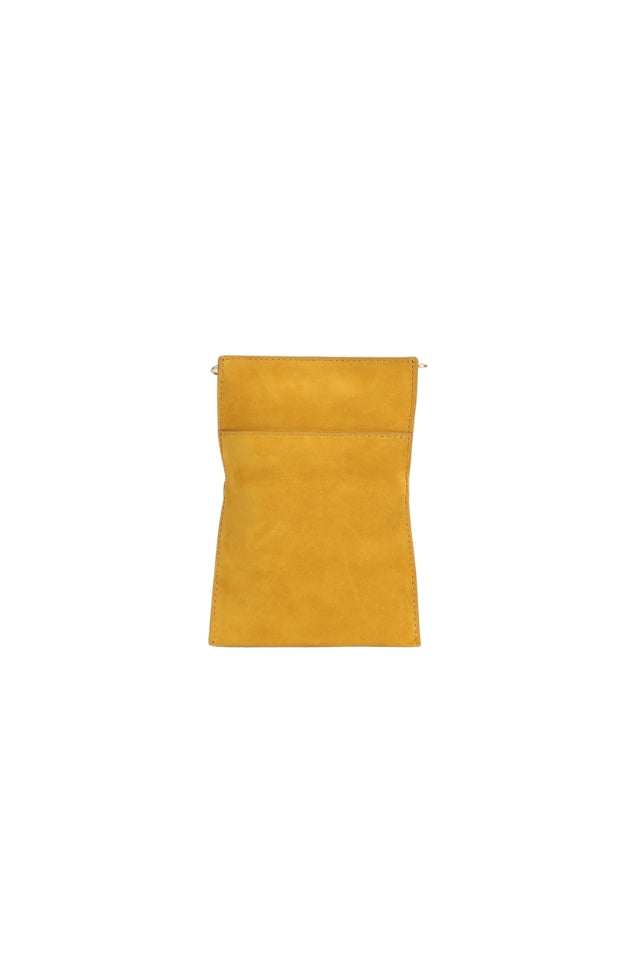 Penny Phone Pouch - Sunflower Nubuck