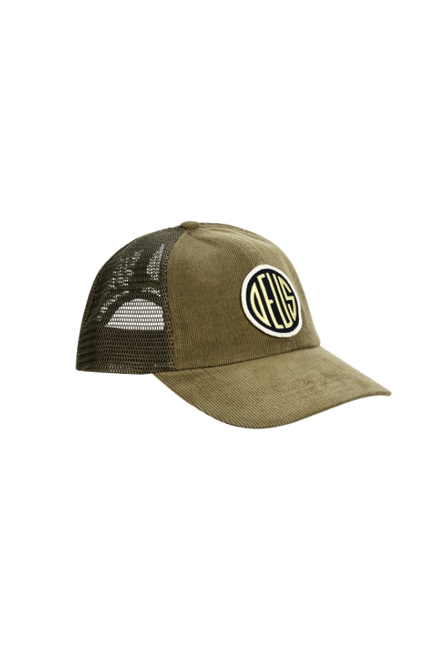 Pill Cord Trucker - Olive Green