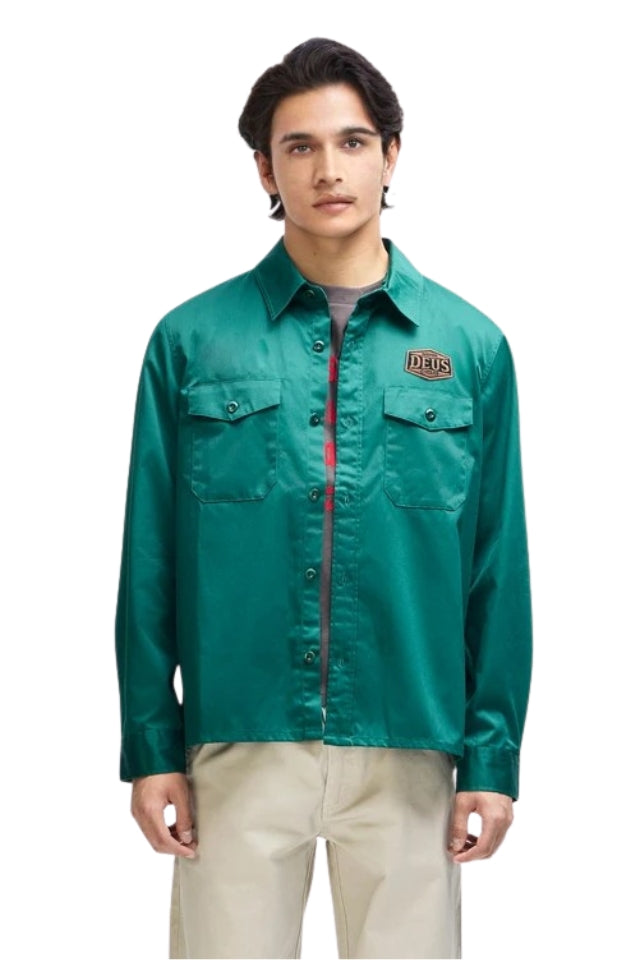 Service LS Shirt - Racing Green