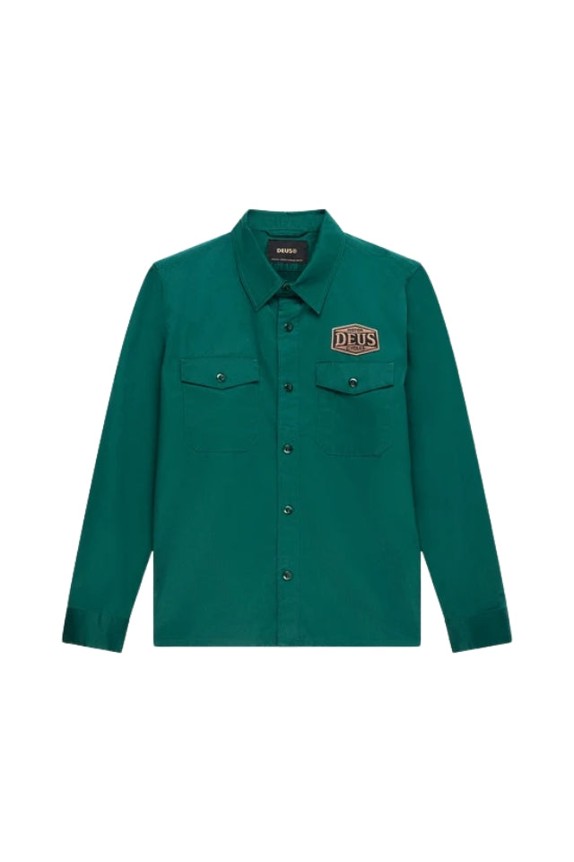 Service LS Shirt - Racing Green