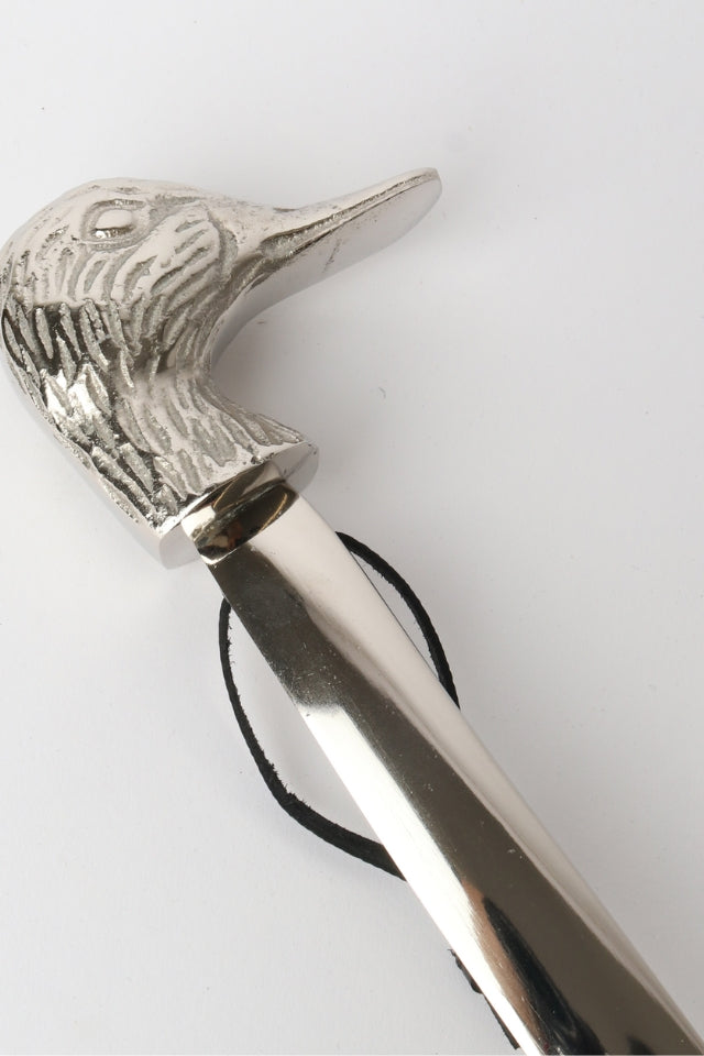 Duck Shoe Horn - Silver