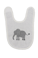 Cotton Elephant 3d Bib