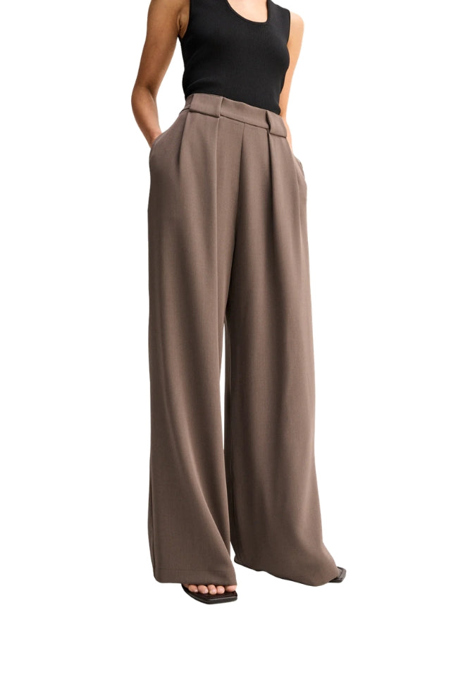 Fleur Pant - Taupe