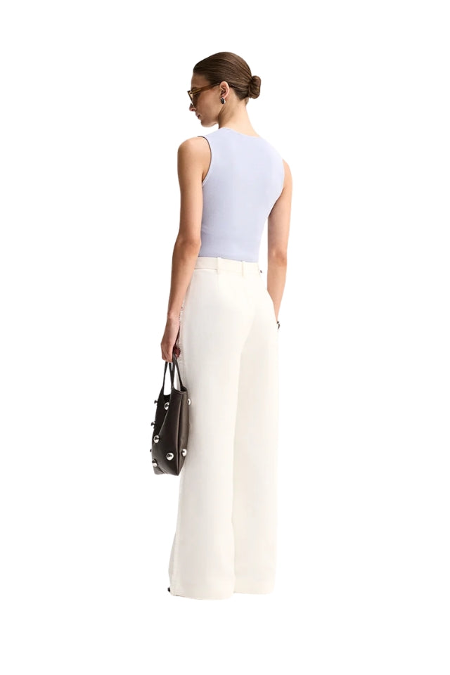 Hayes Knit Top - Pale Blue
