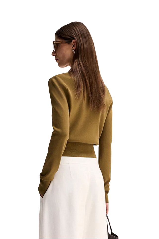 Penny Knit Cardigan - Moss