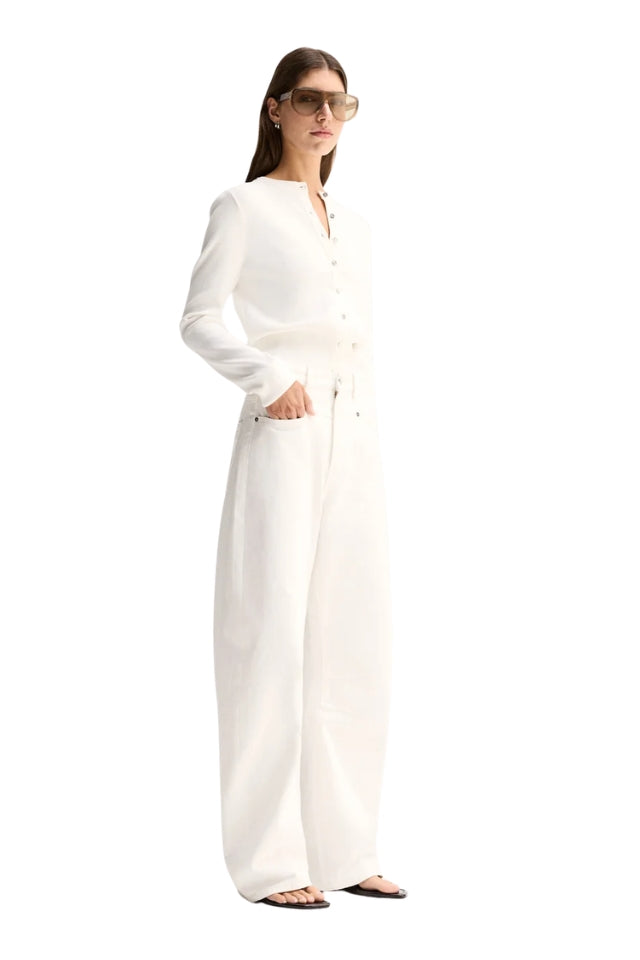 Penny Knit Cardigan - White