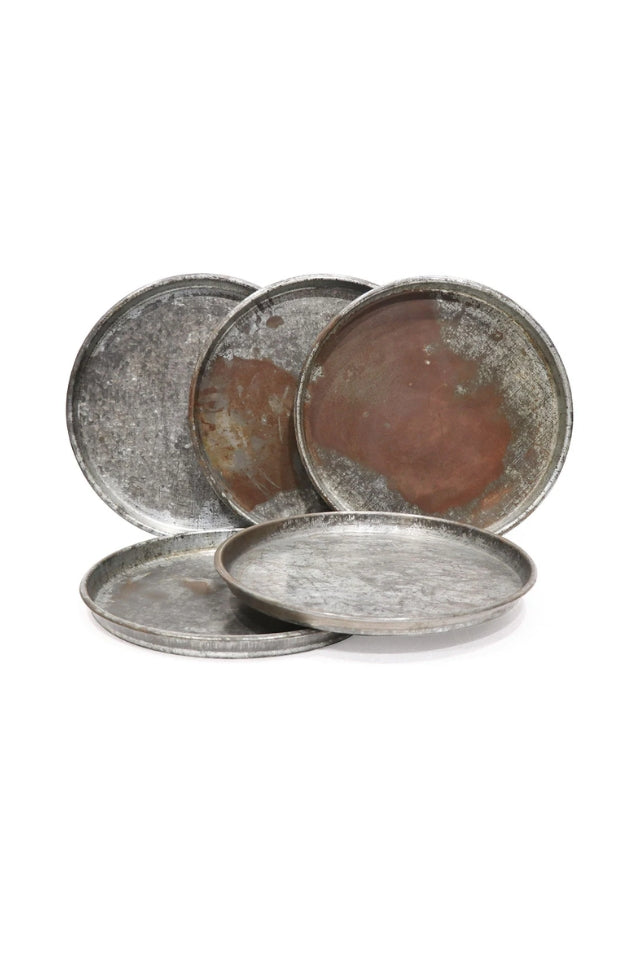 Flint Round Platter - Beige