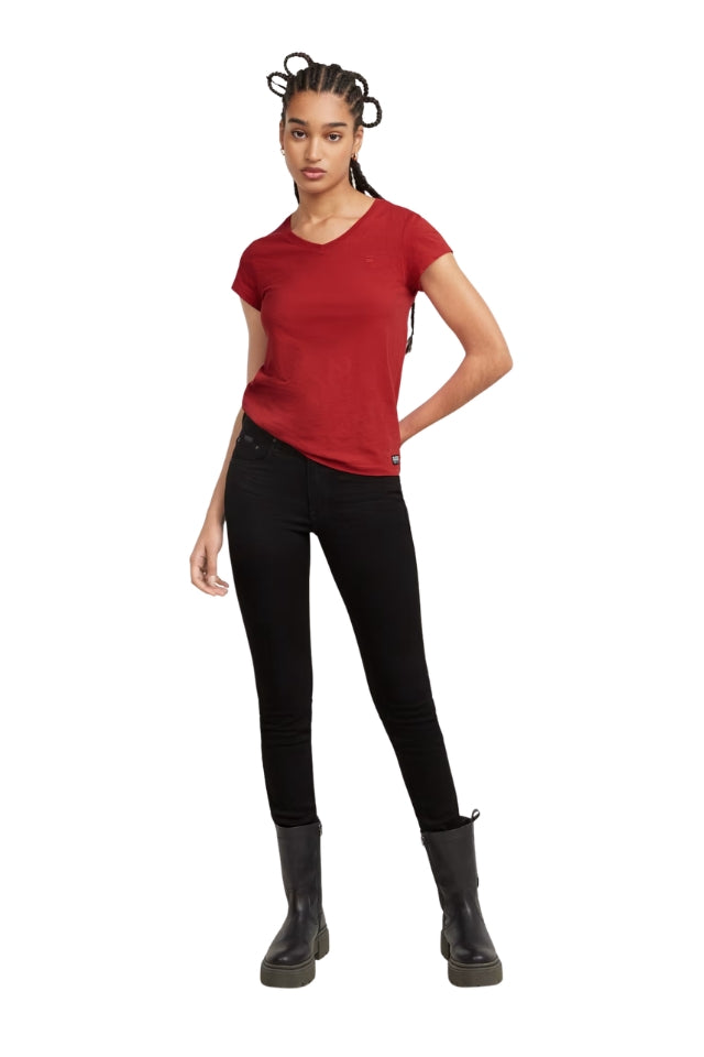 3301 Skinny Jeans - Pitch Black