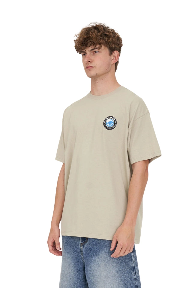 Block Tee 220/Intl. - Moonrock