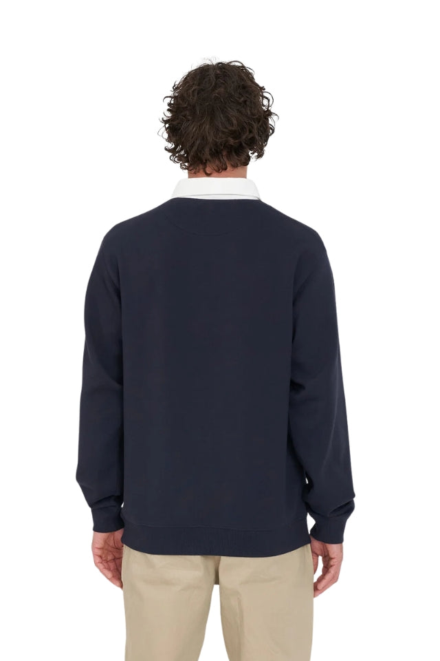 Rugby Fleece Jersey/3Ball - Navy