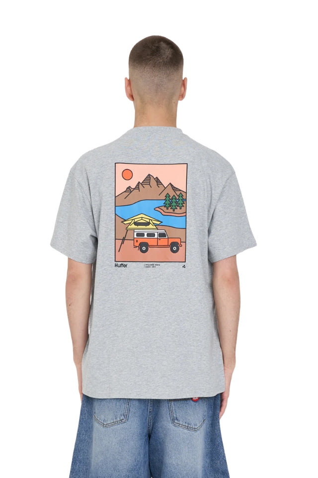 Sup Tee 190/In Tents - Grey Marle