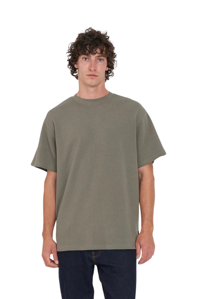 Waffle Sup Tee - Khaki