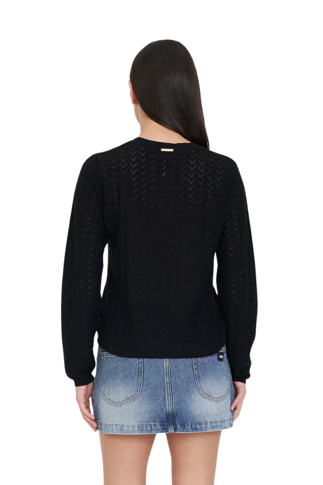 Ziggy Cruise LS Top - Black