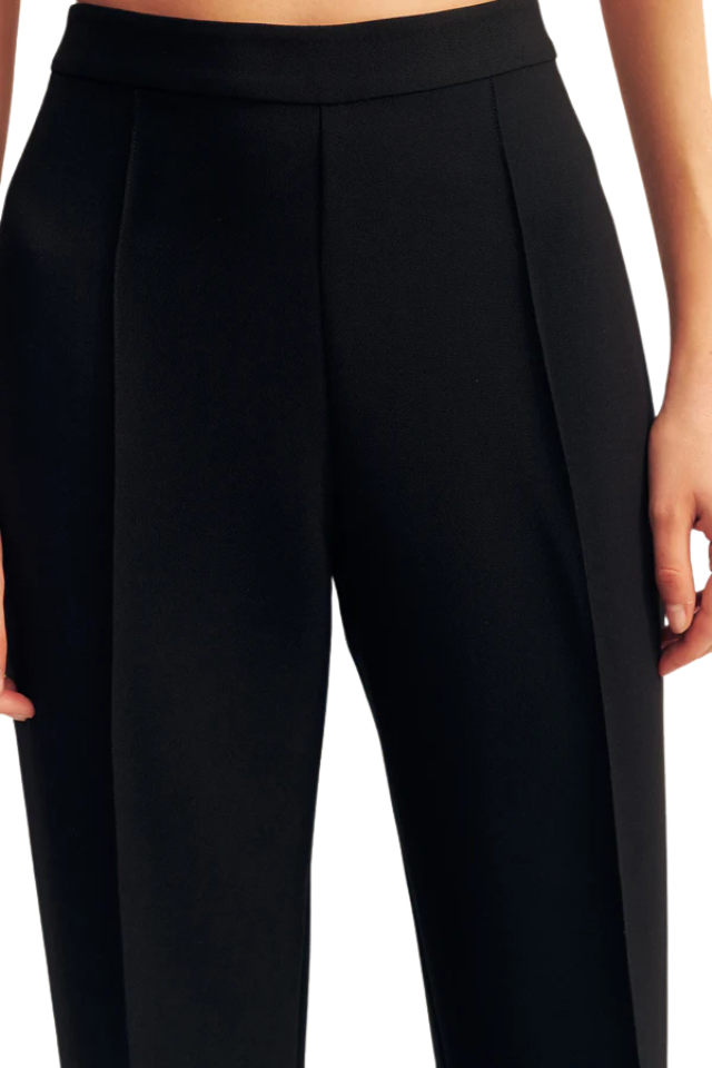 Irena Pintuck Straight Leg Pant