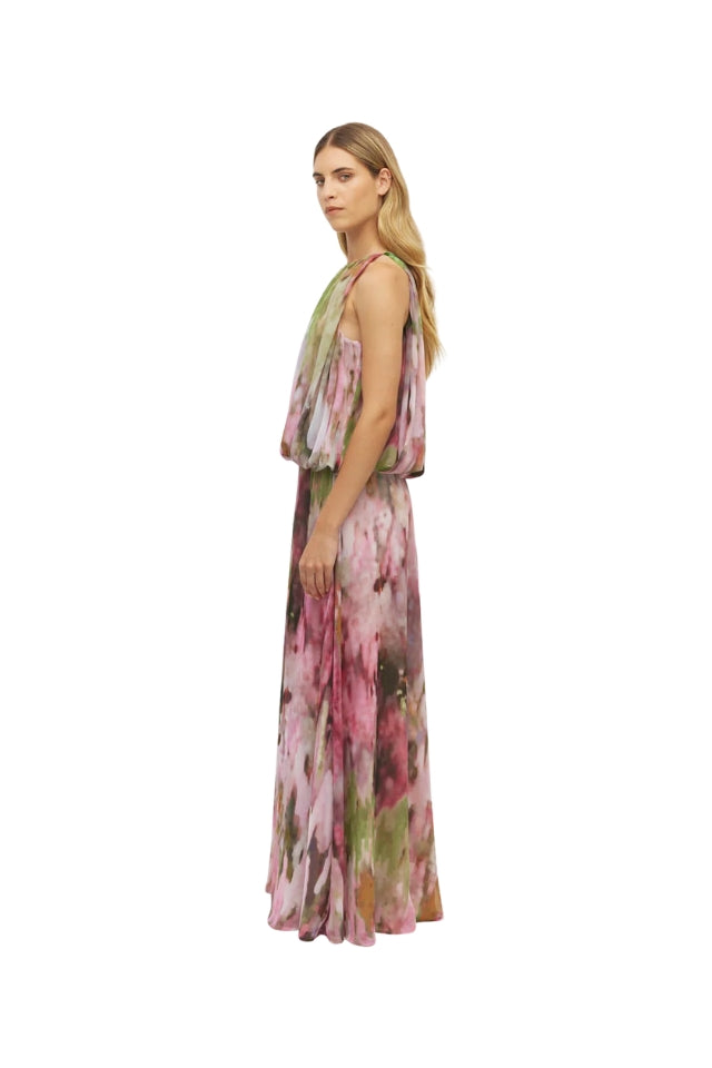 Aria Dress - Rose Ripple