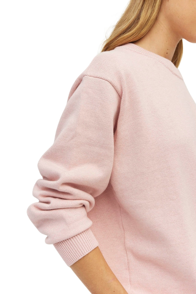 Cotton Sweatshirt - Ballet Pink