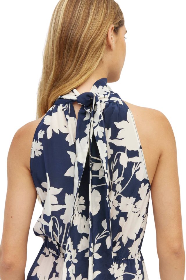 Hana Dress - Shaddow Floral Silk