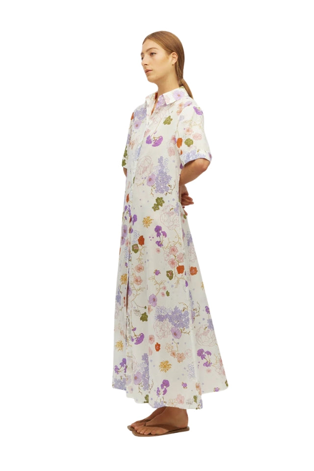 Isle Shirtdress - Blanc