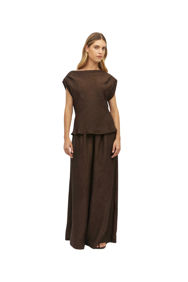 Monaco Top - Chocolate Crush
