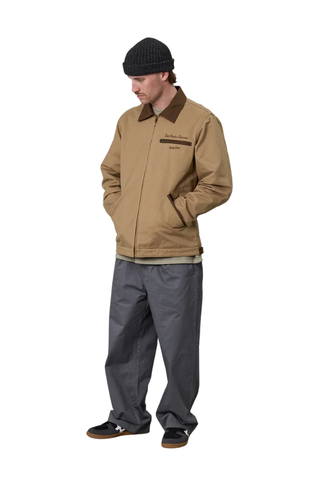Helmans Jacket - Beige/brown
