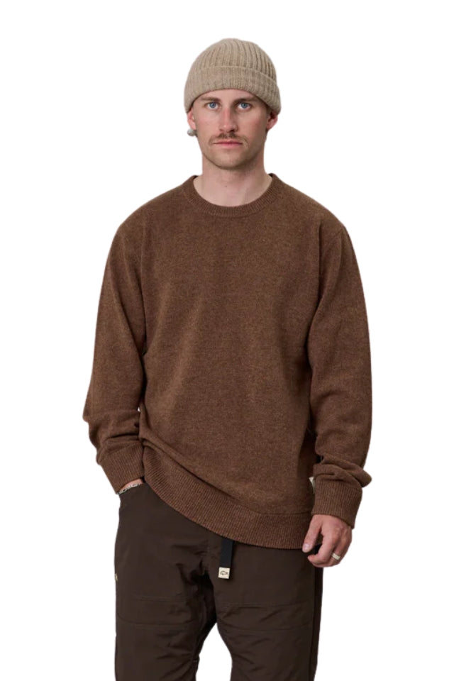 Merino Sea Crew - Timber