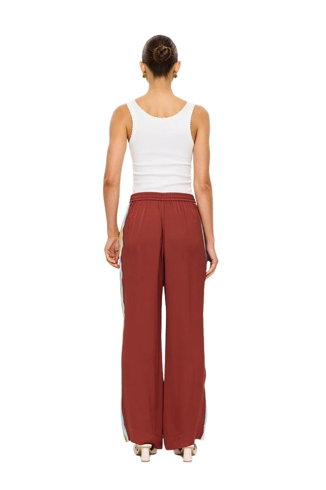 Enzo Pant - Maroon