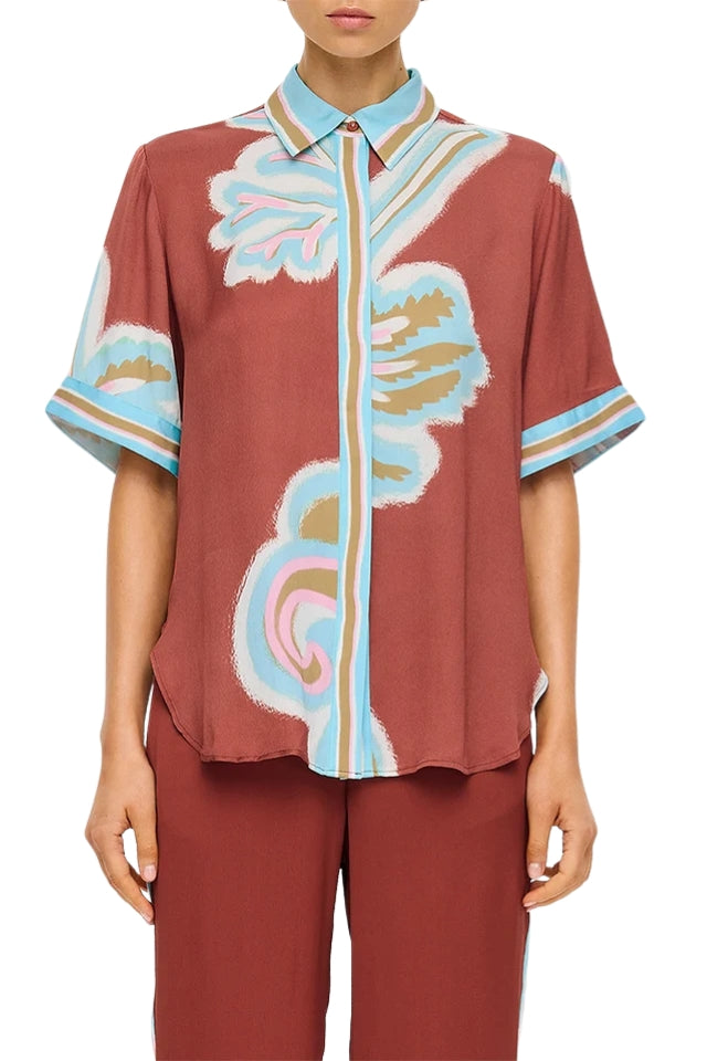 Enzo Shirt - Maroon