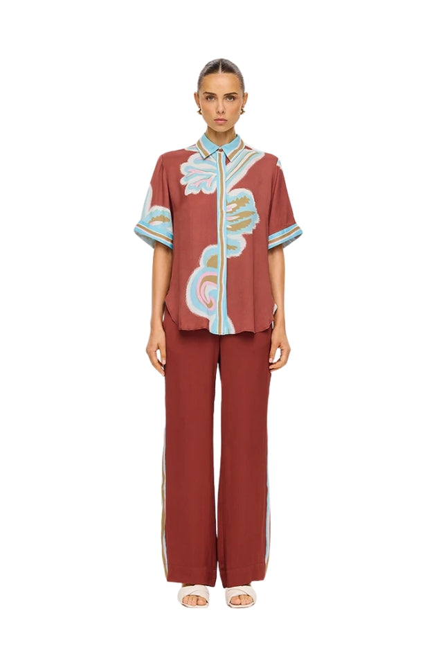 Enzo Shirt - Maroon
