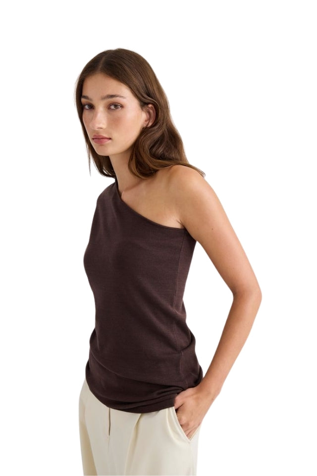 Signe Top - Chocolate