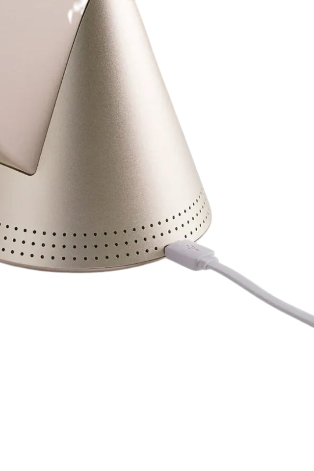 Conic Radio Alarm Bluetooth Speaker - Golden Honey