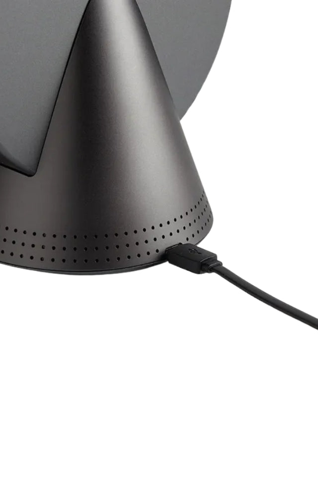 Conic Radio Alarm Bluetooth Speaker - Platinum Grey