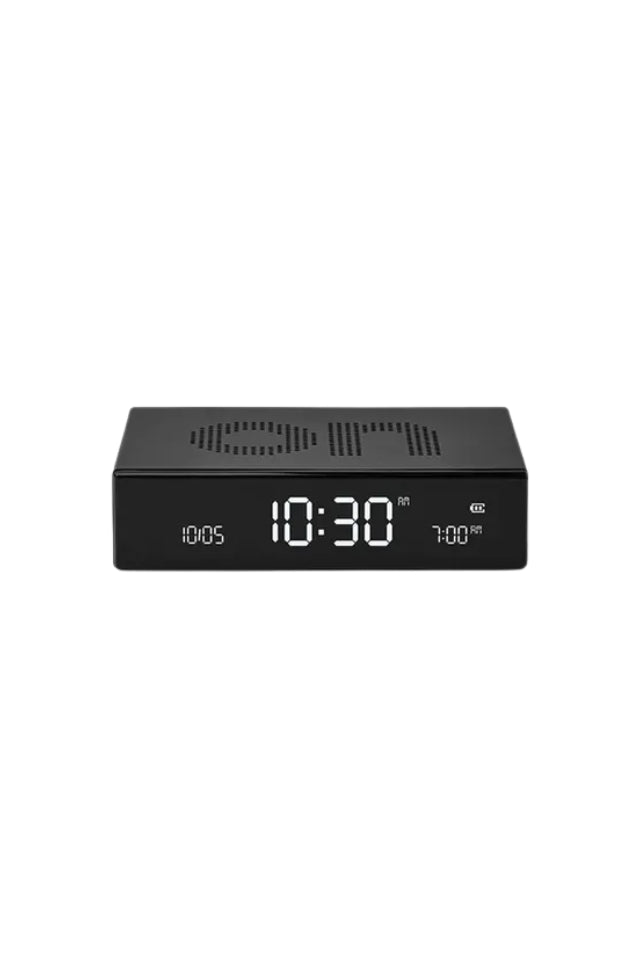 Flip Premium Clock - Black