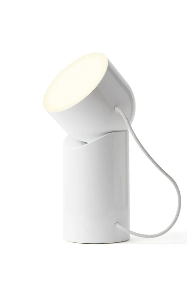 Orbe Lamp - Glossy White