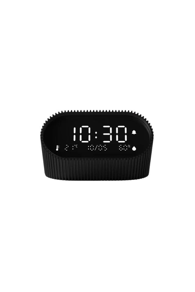 Ray Clock - Matt Black