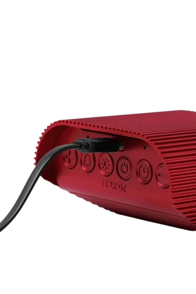 Ray Clock - Sanguine Red