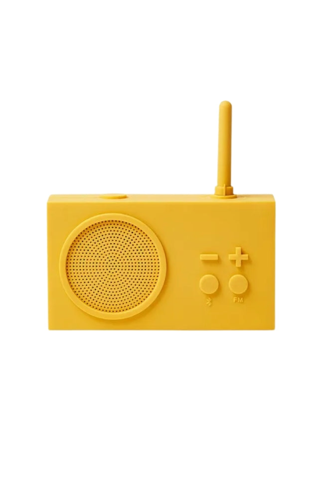 Tykho 3 Bluetooth/FM Radio Speaker - Yellow