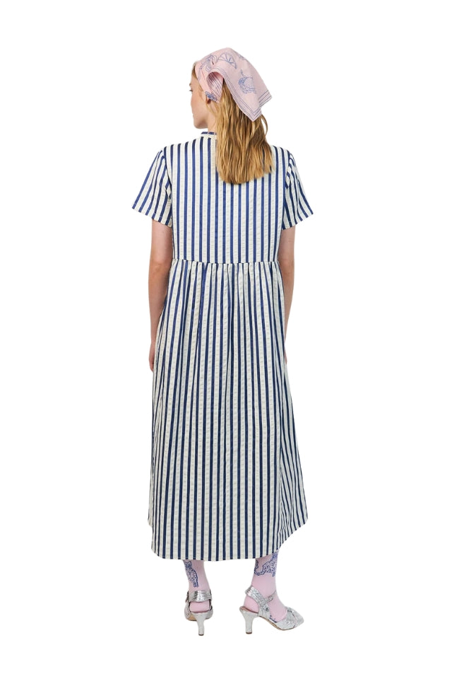 AliyaLL Maxi Dress SS - Blue